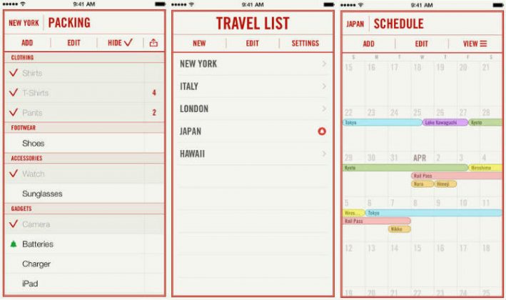 travel-list-aplicacion