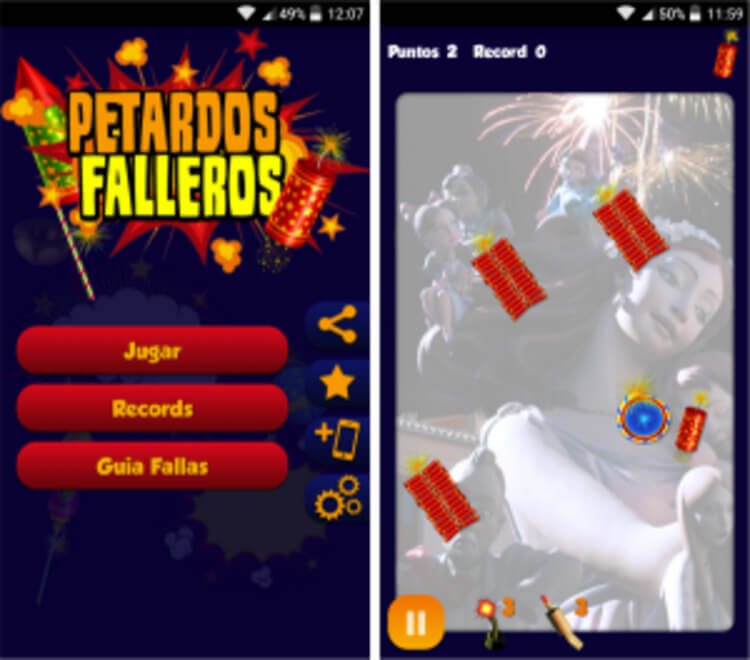 App petardos Fallas de Valencia