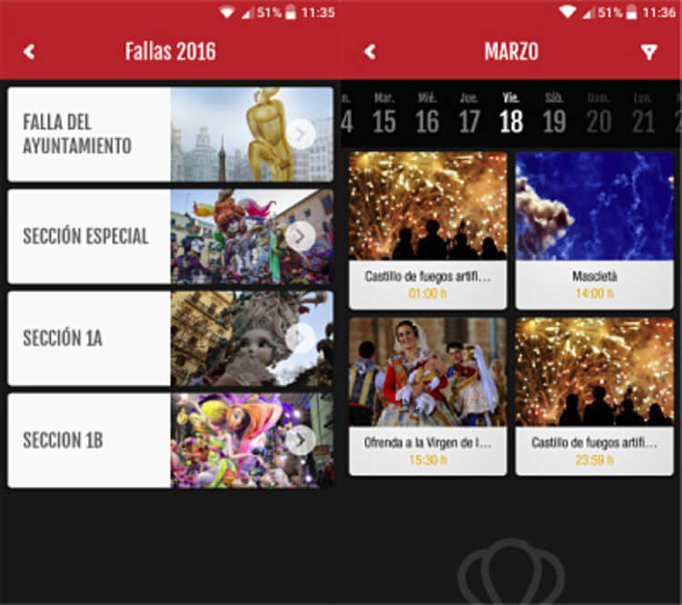 Apps Fallas Valencia