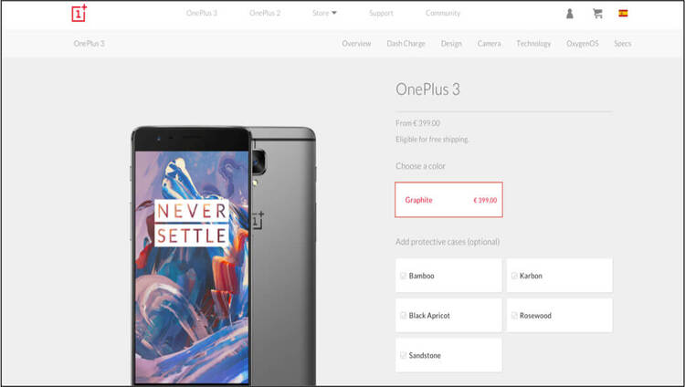 Dónde comprar móviles chinos en España oneplus