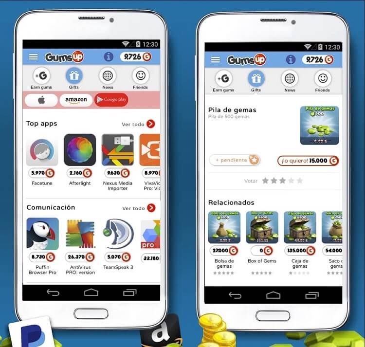 Gemas gratis en Clash Royale con GumsUp