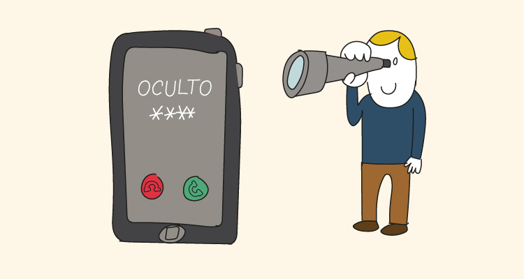 Cómo llamar con número oculto