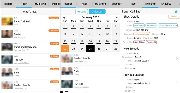 Apps para seguir tu calendario de series de televisión en este otoño