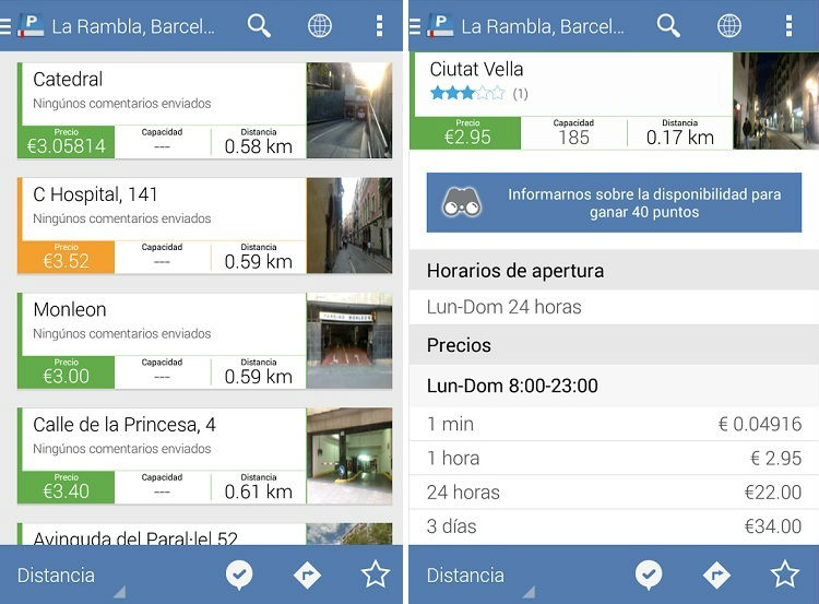 Las mejores aplicaciones para buscar aparcamiento en tu ciudad