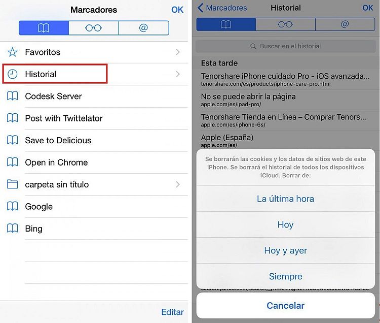 Entérate de cómo borrar el historial de navegación en pocos pasos