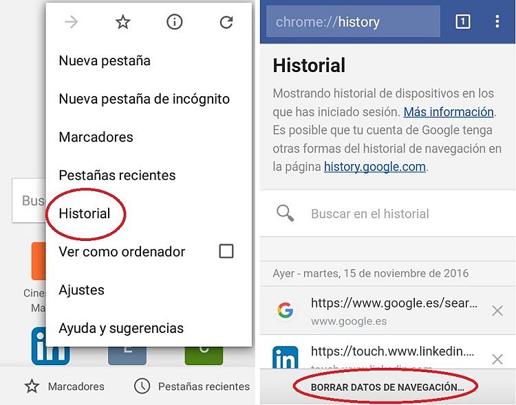 Entérate de cómo borrar el historial de navegación en pocos pasos