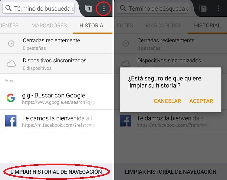 Entérate de cómo borrar el historial de navegación en pocos pasos