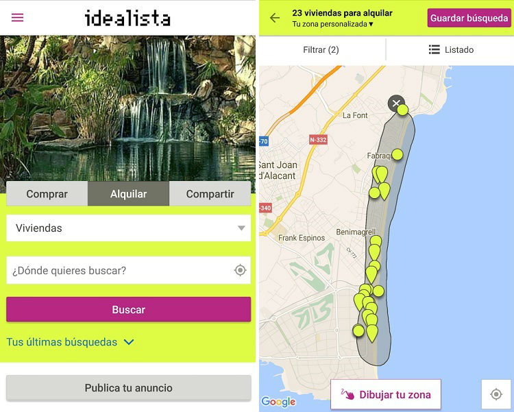 Aplicaciones para encontrar piso