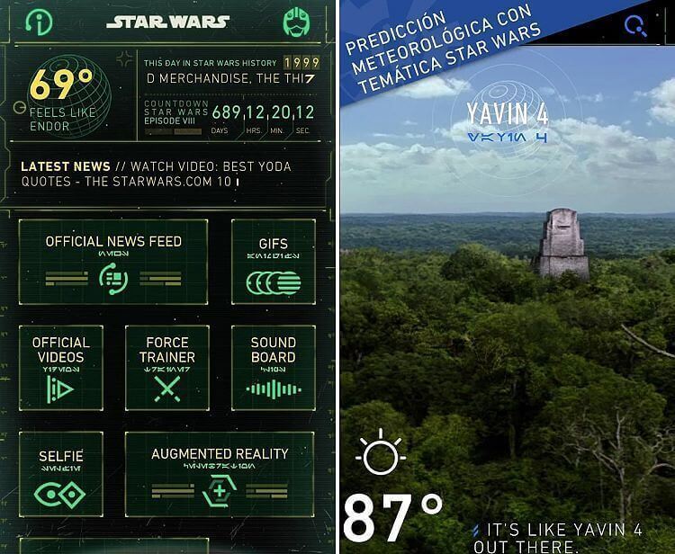 Star Wars sonidos