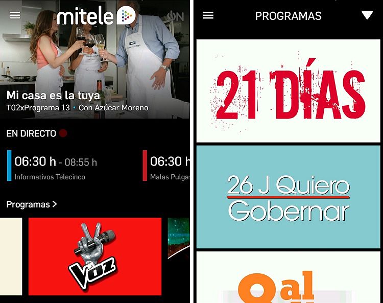 Ver TV en el móvil con estas aplicaciones