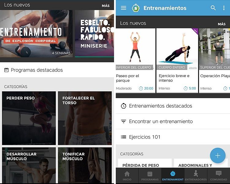 Mejores aplicaciones para hacer ejercicio