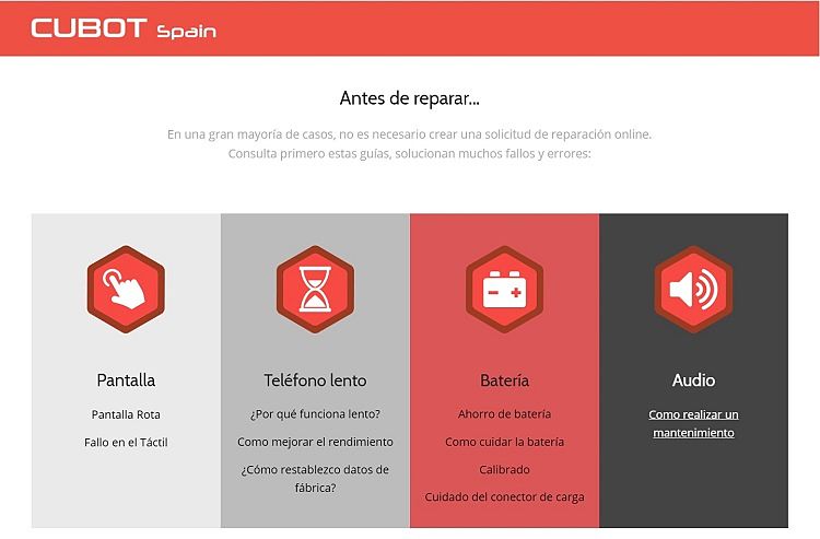 Los móviles chinos con servicio técnico en España