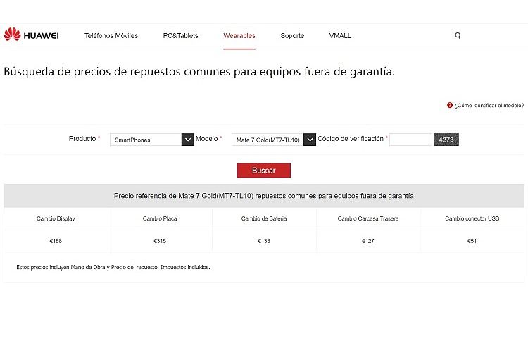 Los móviles chinos con servicio técnico en España