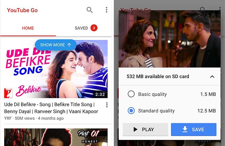 YouTube Go: la app para descargar vídeos de YouTube