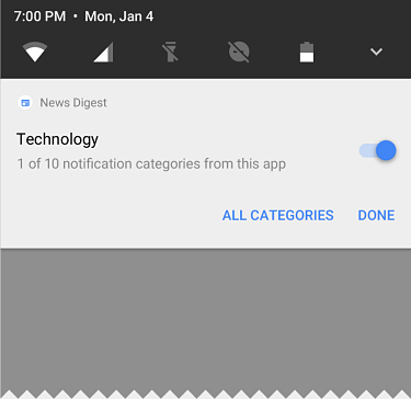 notificaciones android o
