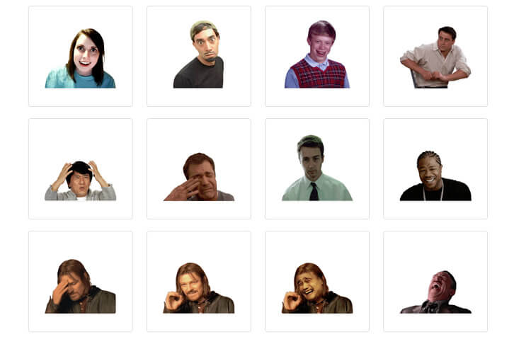 Stickers en Telegram