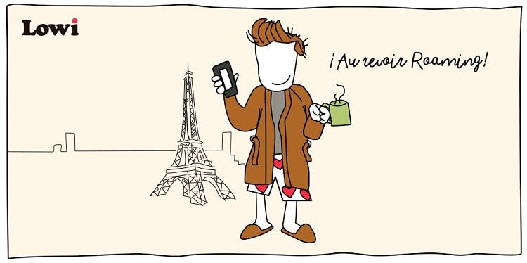 Megas de viaje con roaming