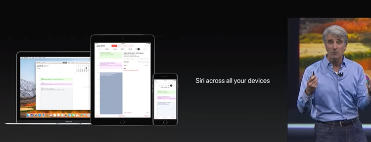Presentación de novedades de Siri en iOS11