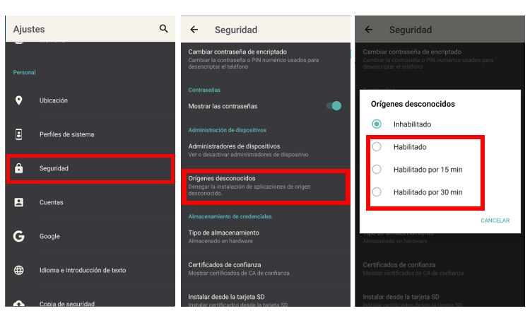 apk version anterior