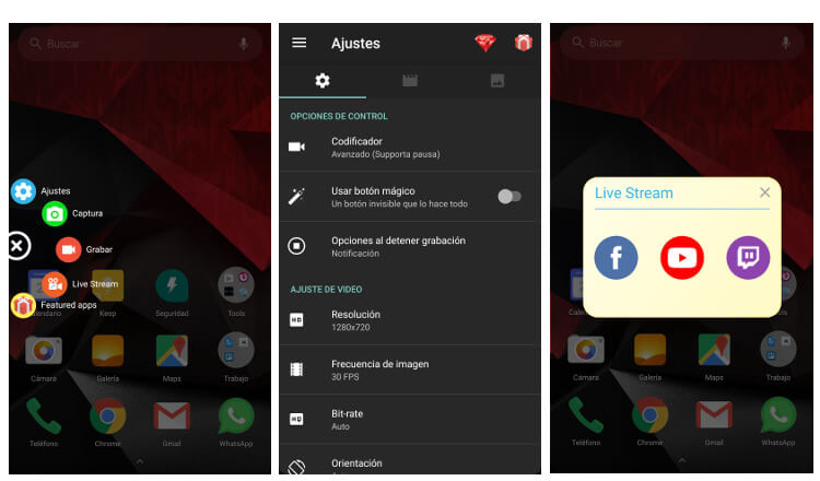 AZ Screen Recorder app