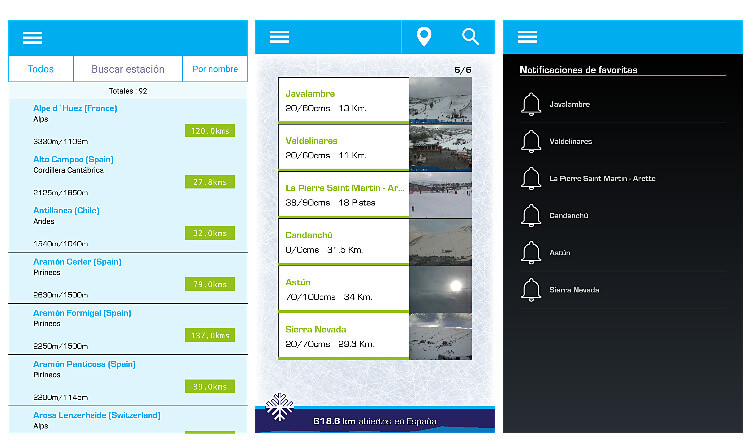 Nieve app