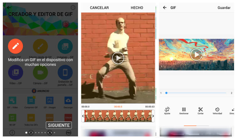 gift en android