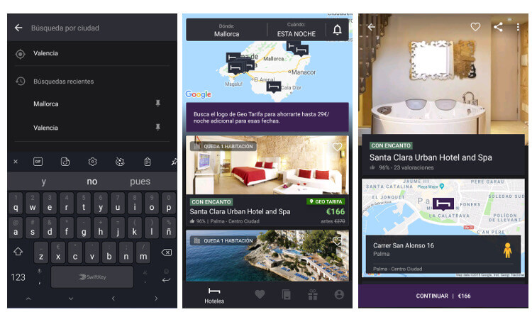 apps hoteles