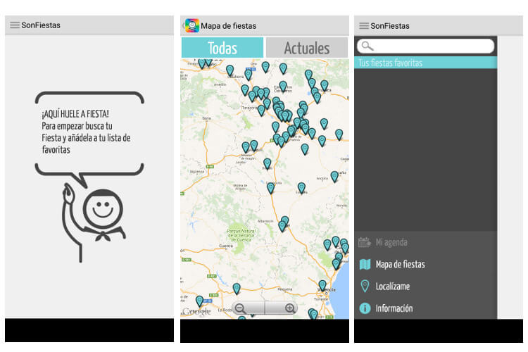 Apps fiestas de pueblo