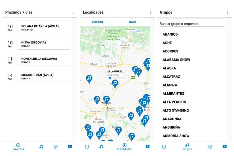 Apps fiestas de pueblo