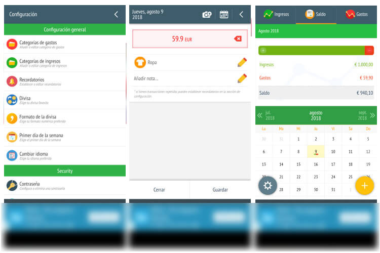 Controlar gastos con app finanzas