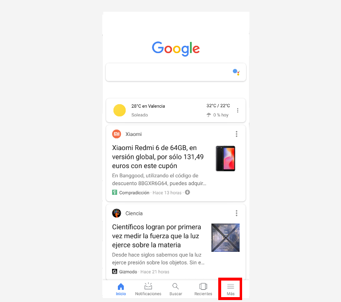desactivar Google assistant paso 5