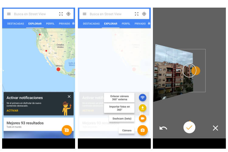 Fotos 360 en el móvil