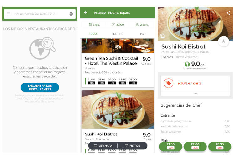 App de ElTenedor