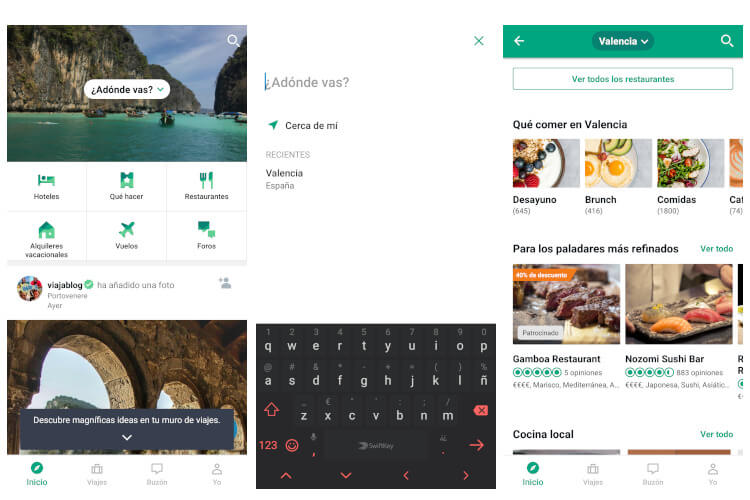 App de TripAdvisor