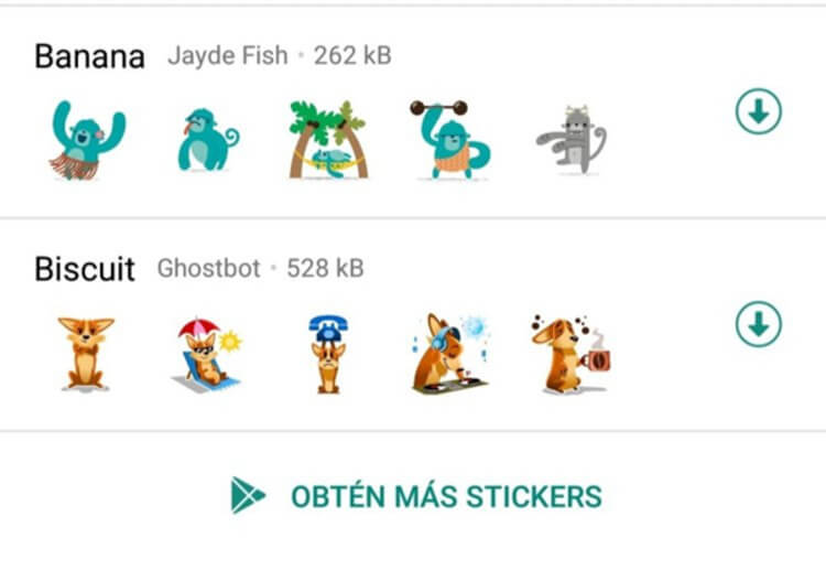 Stickers de WhatsApp
