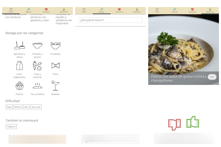 apps con recetas vegetarianas