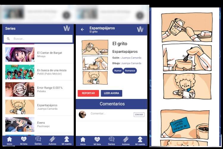 App Womic para Android