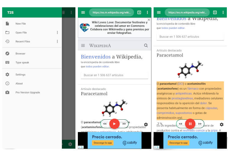App accesible TS2