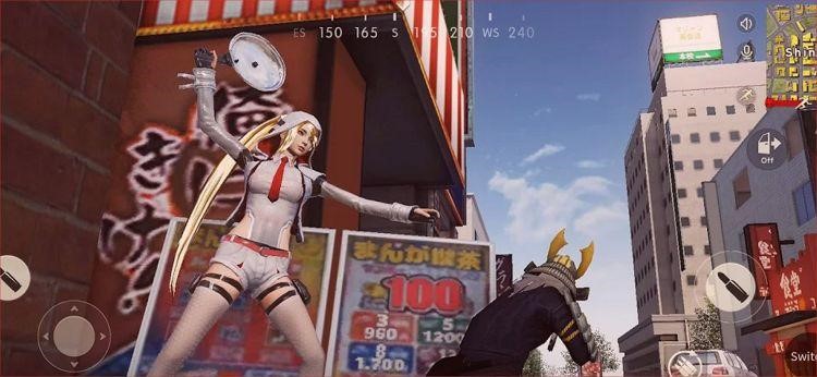 Un momento del juego Knives Out Tokyo Royale