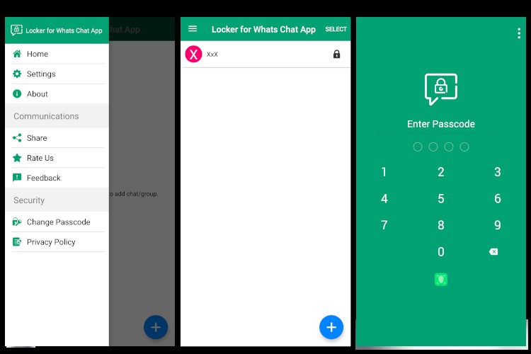 captura de Locker for Whatsapp