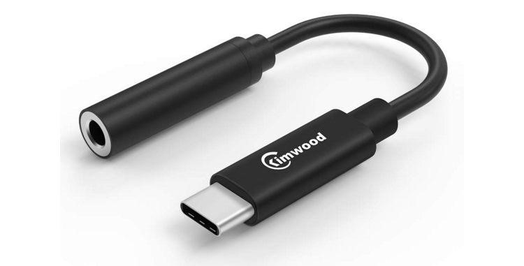 Cable adaptador de jack a USB Tipo C
