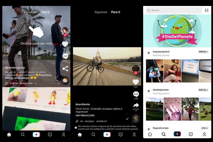 Captura de Tiktok: cómo funciona la red social