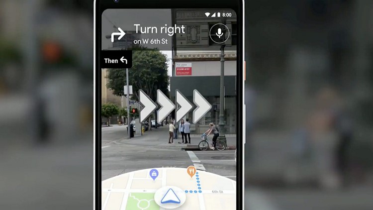 captura Google Maps AR