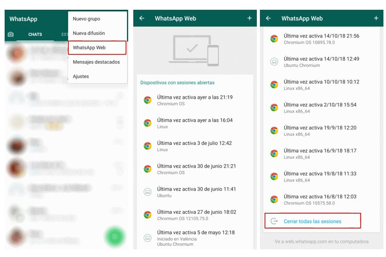 Whatsapp hackeado