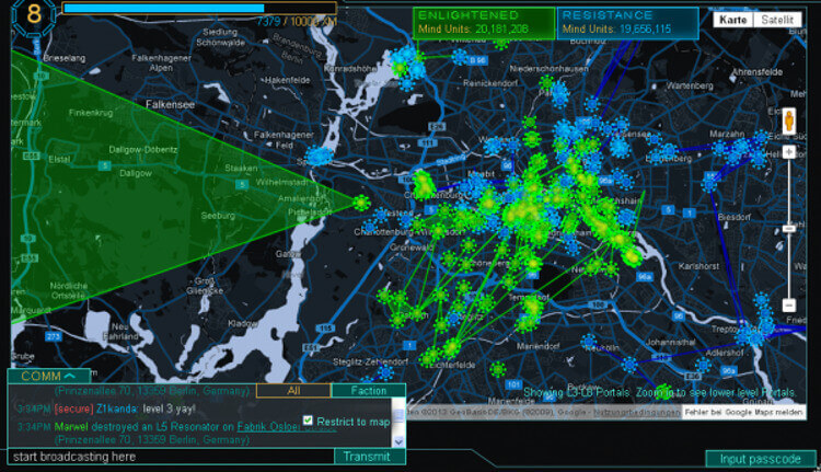 juego ingress