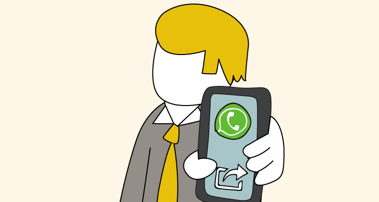 Como saber si han reenviado tus mensajes de whatsApp