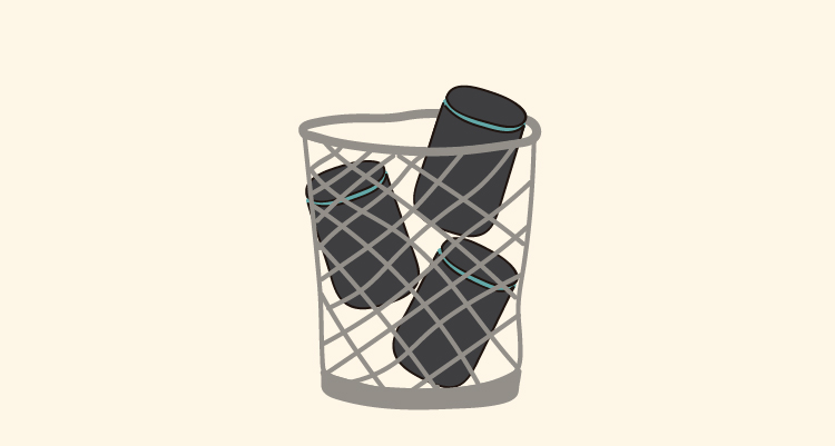 borrar el registro de Alexa