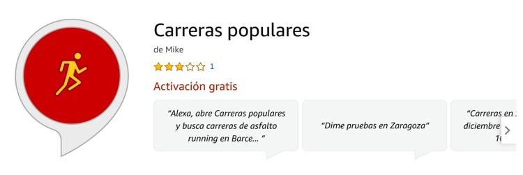 skill carreras populares