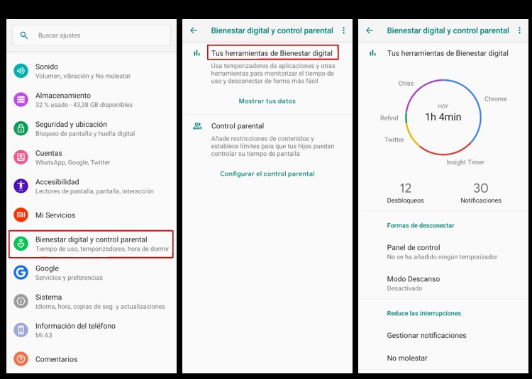 Tutorial Google Bienestar Digital