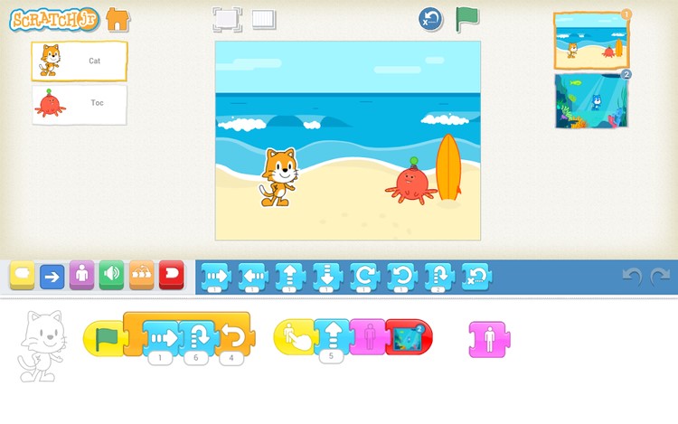 scratch junior app screenshot